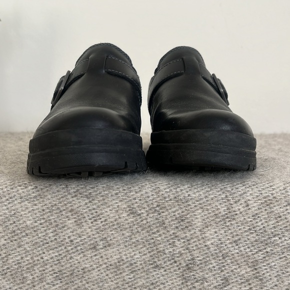 Leather lug sole Merrell Clogs with buckle, Size 8.5 - Picture 6 of 11